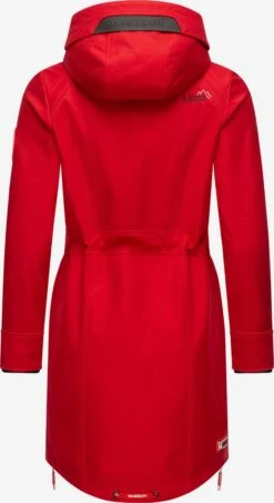 Marikoo Parkas Parka Mi-saison Femme Rouge Feu -Marikoo 72b7731519fdd68971087d3252232549