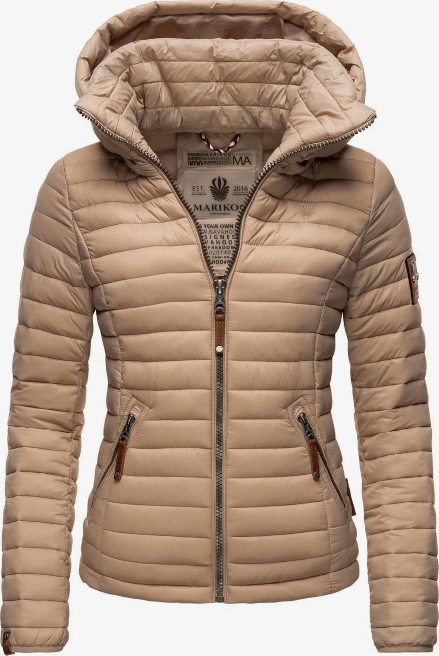 Marikoo Vestes De Mi-saison Veste Mi-saison Löwenbaby Femme Noisette 3 Marikoo Vestes De Mi-saison Veste Mi-saison Löwenbaby Femme Noisette