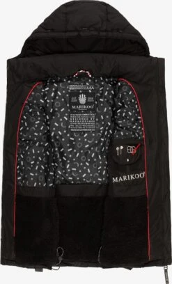 Marikoo Vestes Sans Manches Gilet Eisflöckchen Femme Noir -Marikoo 7a7f766ac3ec2617cca49a895ede6a2e