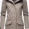 Marikoo Manteaux Dhiver Manteau D’hiver Femme Gris Fumé -Marikoo 7aa1a7bff05b966bfb615aaaa9fb0cf7