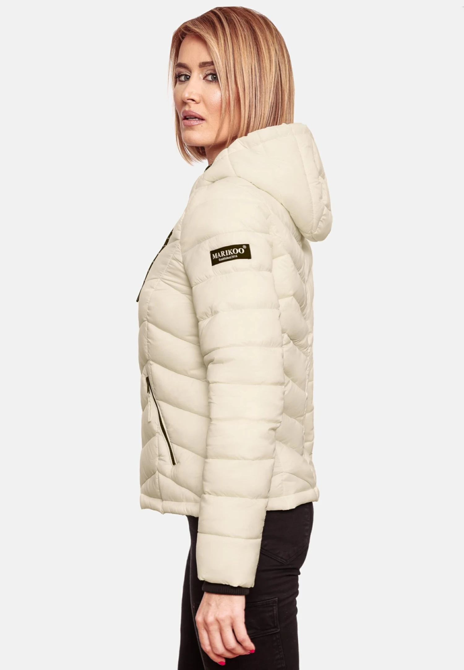 Marikoo Vestes De Mi-saison Veste Mi-saison Kuala Femme Beige Clair 7 Marikoo Vestes De Mi-saison Veste Mi-saison Kuala Femme Beige Clair – Image 5