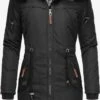 Marikoo Parkas Parka D’hiver Kamii Femme Noir -Marikoo 7b677d6b56ef9c6cdfe42388201bae4c