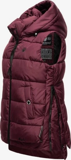 Marikoo Vestes Sans Manches Gilet Zarinaa Femme Bordeaux 10 Marikoo Vestes Sans Manches Gilet Zarinaa Femme Bordeaux -Marikoo 7b69e1af3cf7e7232c4319b4dd62114f