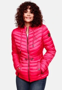 Marikoo Vestes De Mi-saison Veste Mi-saison Femme Framboise -Marikoo 7cc116d207250fc2b609de226ee3b776