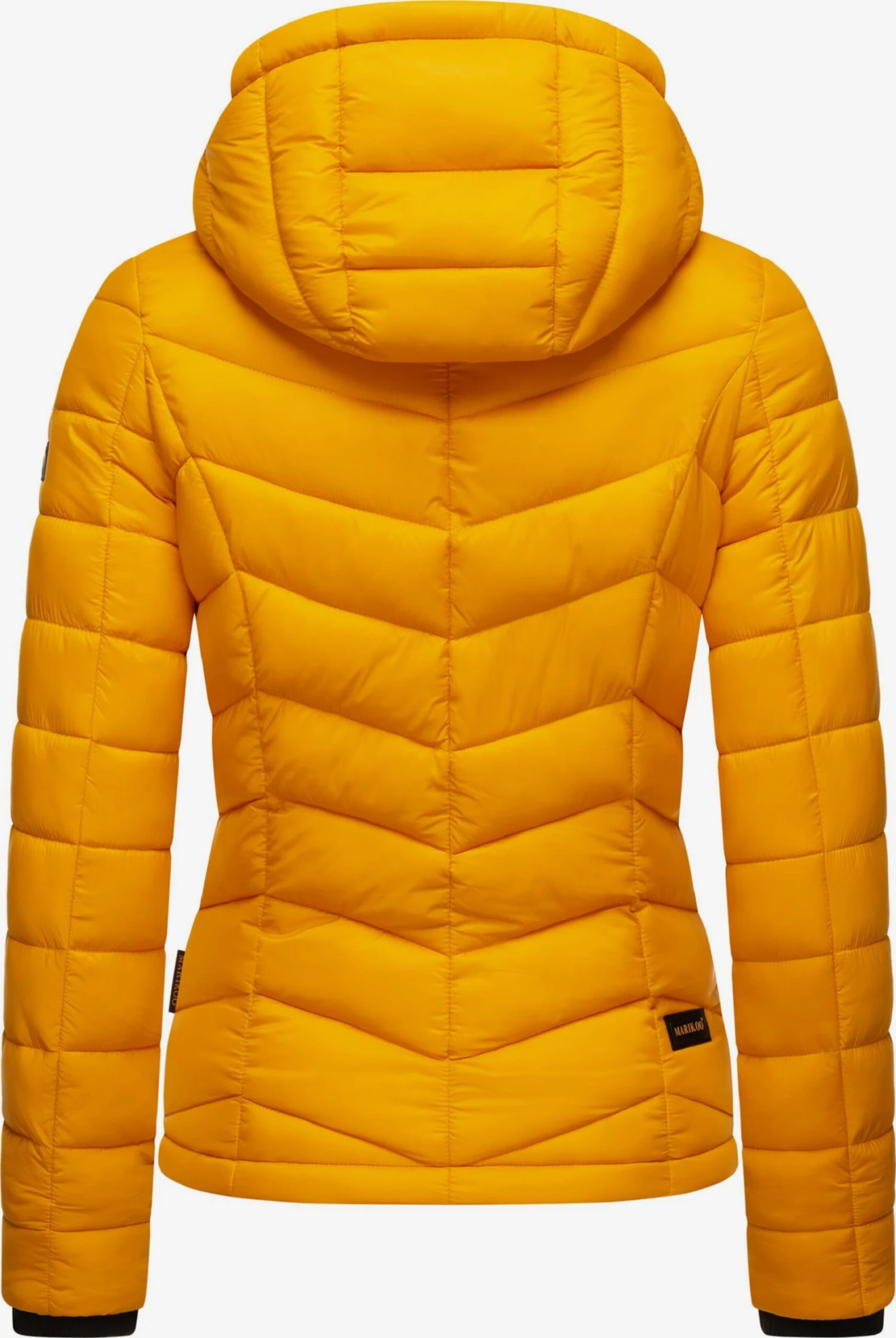 Marikoo Vestes De Mi-saison Veste Mi-saison Kuala Femme Jaune 5 Marikoo Vestes De Mi-saison Veste Mi-saison Kuala Femme Jaune – Image 3