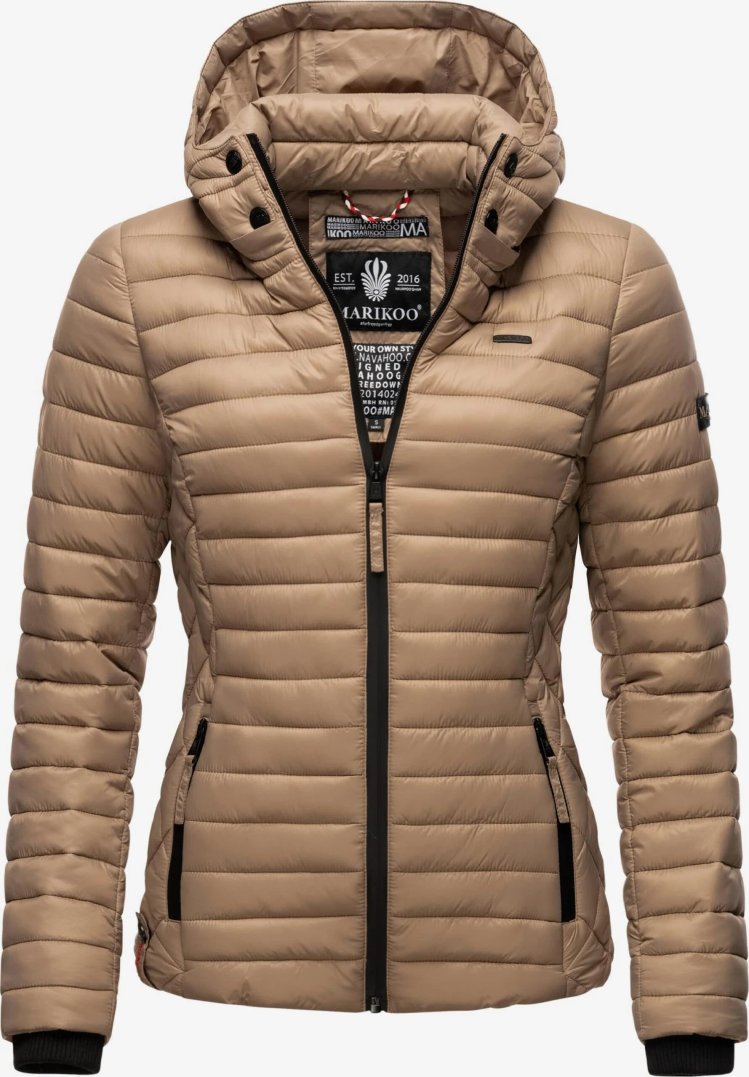 Marikoo Vestes De Mi-saison Veste Mi-saison Femme Or 3 Marikoo Vestes De Mi-saison Veste Mi-saison Femme Or