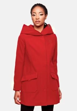 Marikoo Manteaux De Pluie Manteau Fonctionnel Mayleen Femme Rouge -Marikoo 832c49497cf7bd8bf1fed21a23e1903b