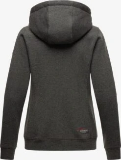 Marikoo Sweats Zippés Veste De Survêtement Setsunaa Femme Gris Foncé -Marikoo 849db4e35a6d44549143df88eb8d55e8