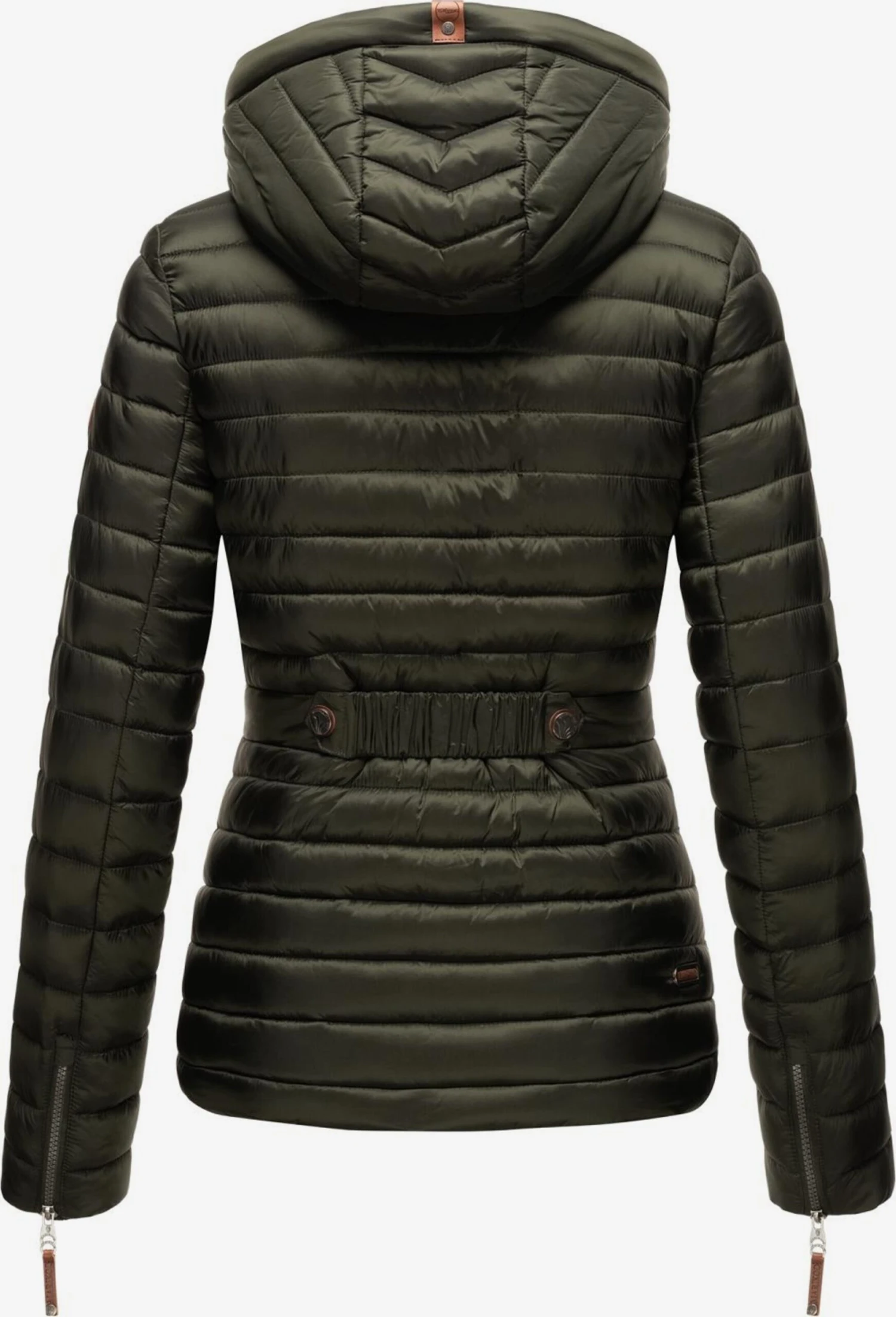 Marikoo Vestes De Mi-saison Veste Mi-saison Aniyaa Femme Olive 6 Marikoo Vestes De Mi-saison Veste Mi-saison Aniyaa Femme Olive – Image 4