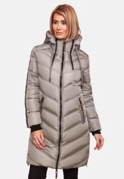 Marikoo Manteaux Dhiver Manteau D’hiver Armasa Femme Gris -Marikoo 871d07ef2e346ab050a0ddc4d0f798dc