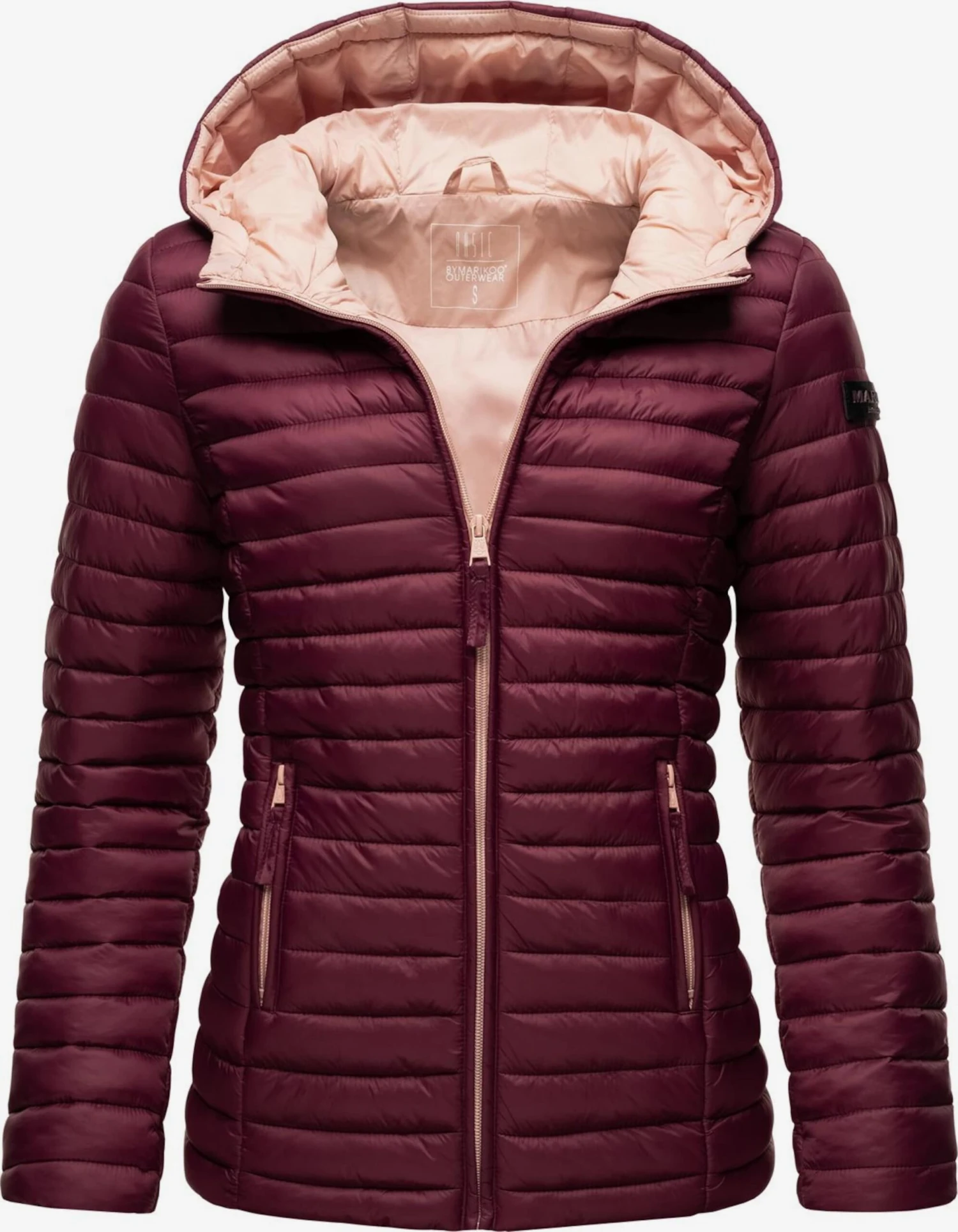 Marikoo Vestes De Mi-saison Veste Mi-saison Asraa Femme Bordeaux 3 Marikoo Vestes De Mi-saison Veste Mi-saison Asraa Femme Bordeaux