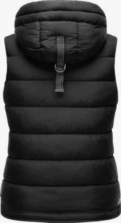 Marikoo Vestes Sans Manches Gilet Taisaa Femme Noir -Marikoo 87f94a903d8d98f9db77944a2c5122e4