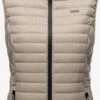 Marikoo Vestes Sans Manches Gilet Hasenpfote Femme Gris Clair -Marikoo 8802e311a2a0c96f1601984d95e91040