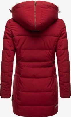 Marikoo Manteaux Courts Manteau D’hiver Femme Rouge Sang -Marikoo 885f0fdda0113ef30e6ccb23f4df3d3a