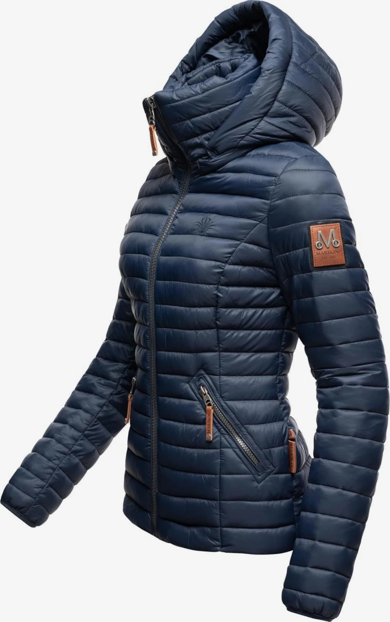 Marikoo Vestes De Mi-saison Veste Mi-saison Löwenbaby Femme Bleu 4 Marikoo Vestes De Mi-saison Veste Mi-saison Löwenbaby Femme Bleu – Image 2