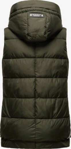 Marikoo Vestes Sans Manches Gilet Zarinaa Femme Vert Foncé 12 Marikoo Vestes Sans Manches Gilet Zarinaa Femme Vert Foncé -Marikoo 897f7c6716fe8ca2dec9bda7511da556