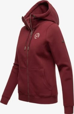 Marikoo Sweats Zippés Veste De Survêtement Setsunaa Femme Bordeaux -Marikoo 8d933c53e9d3016075849f01d6121919