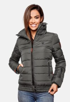 Marikoo Vestes Dhiver Veste D’hiver Poison Femme Graphite -Marikoo 8ef9c5e1dbeb4f2d606f4e945be3aec0