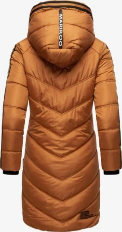 Marikoo Manteaux Dhiver Manteau D’hiver Armasa Femme Caramel -Marikoo 8feafb6da35942cb9eae93c33493de64