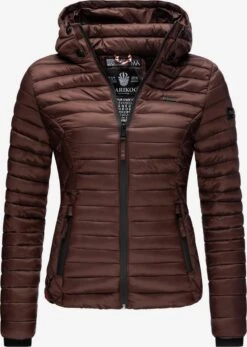 Marikoo Vestes De Mi-saison Veste Mi-saison Samtpfote Femme Chocolat
