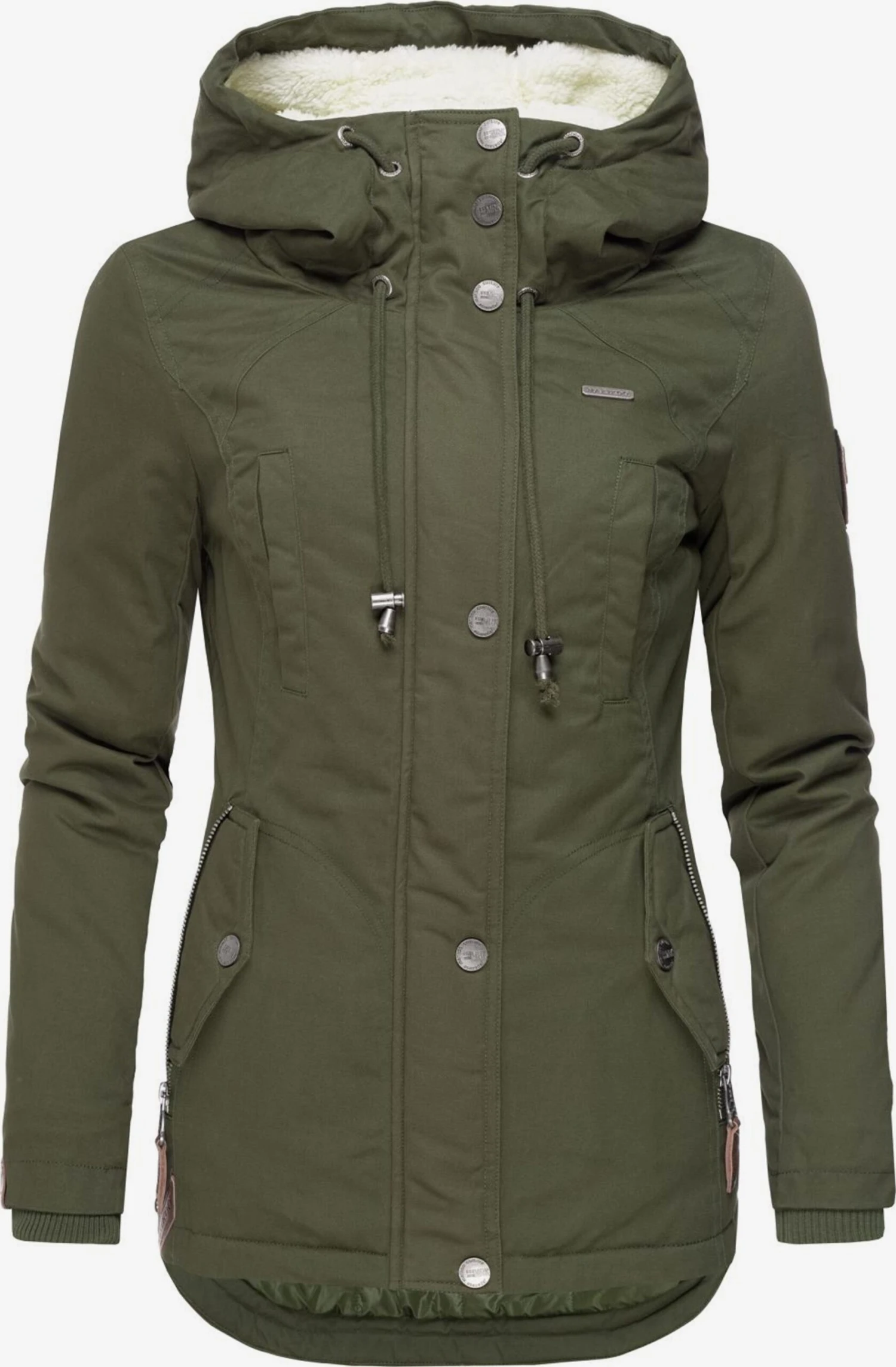 Marikoo Vestes Dhiver Veste D’hiver Bikoo Femme Kaki 3 Marikoo Vestes Dhiver Veste D’hiver Bikoo Femme Kaki