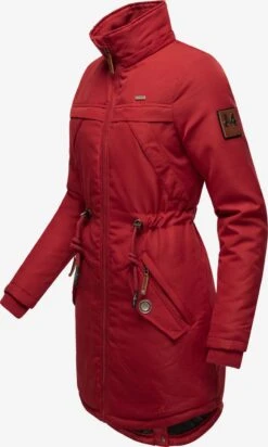 Marikoo Parkas Parka D’hiver Kamii Femme Rouge -Marikoo 9297bb481096ef956d1daea869df2dbf