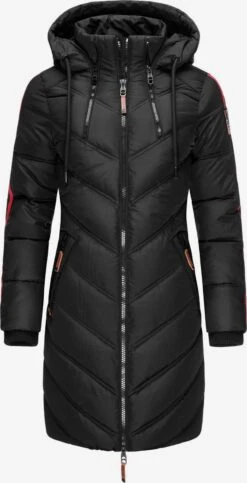 Marikoo Manteaux Dhiver Manteau D’hiver Armasa Femme Noir
