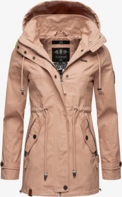 Marikoo Parkas Parka Mi-saison Nyokoo Femme Rose