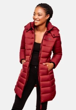 Marikoo Manteaux Courts Manteau D’hiver Abendsternchen Femme Rouge Sang -Marikoo 944ff98a9dac5e2af29f5b6997426153