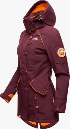 Marikoo Vestes Dextérieur Veste Fonctionnelle Soulinaa Femme Bordeaux -Marikoo 95f47901ce0aaea273ea0e29d90e4a73
