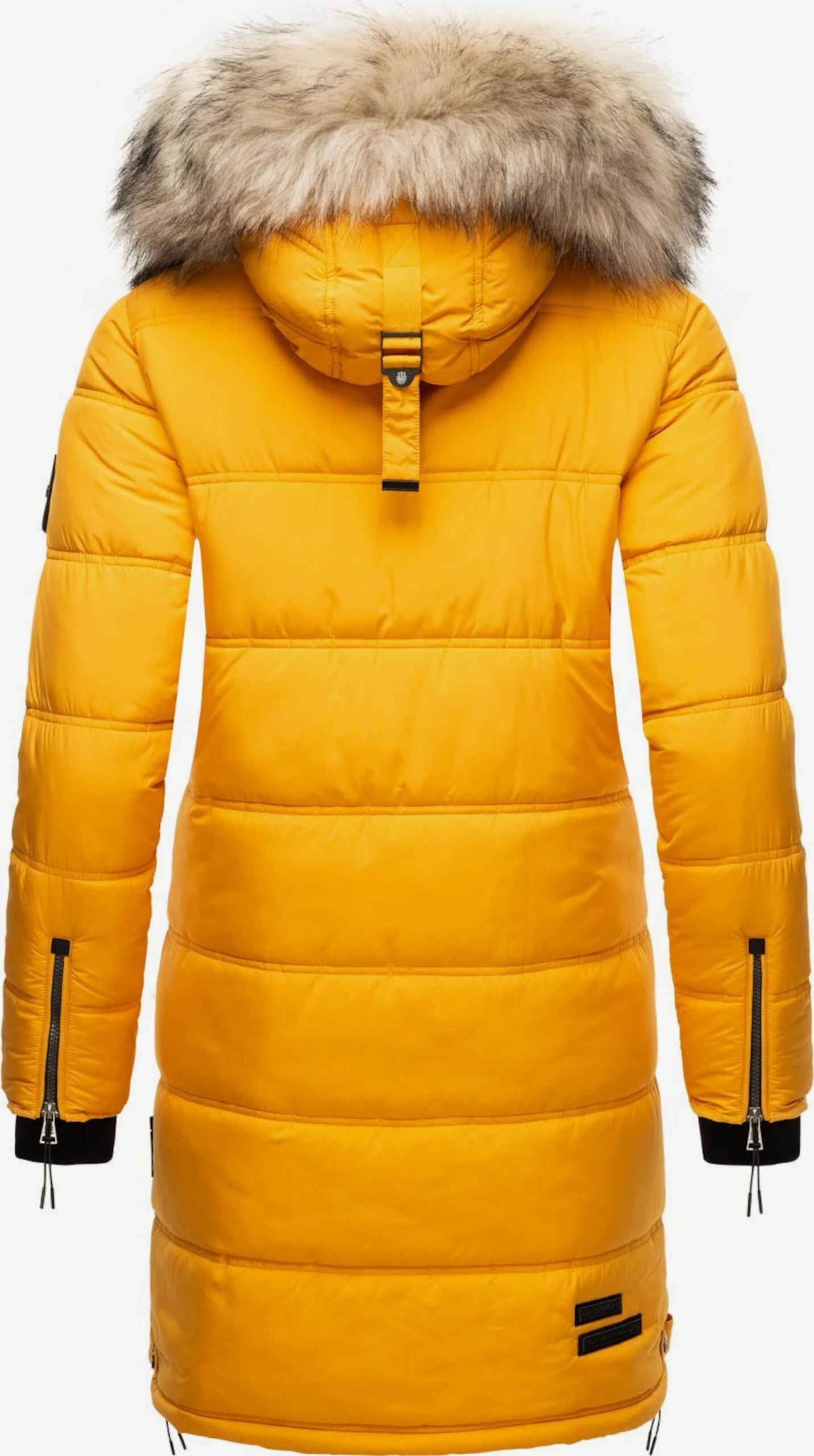 Marikoo Manteaux Dhiver Manteau D’hiver Chaskaa Femme Jaune 5 Marikoo Manteaux Dhiver Manteau D’hiver Chaskaa Femme Jaune – Image 3