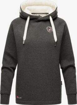 Marikoo Sweats à Capuche Sweat-shirt Airii Femme Gris