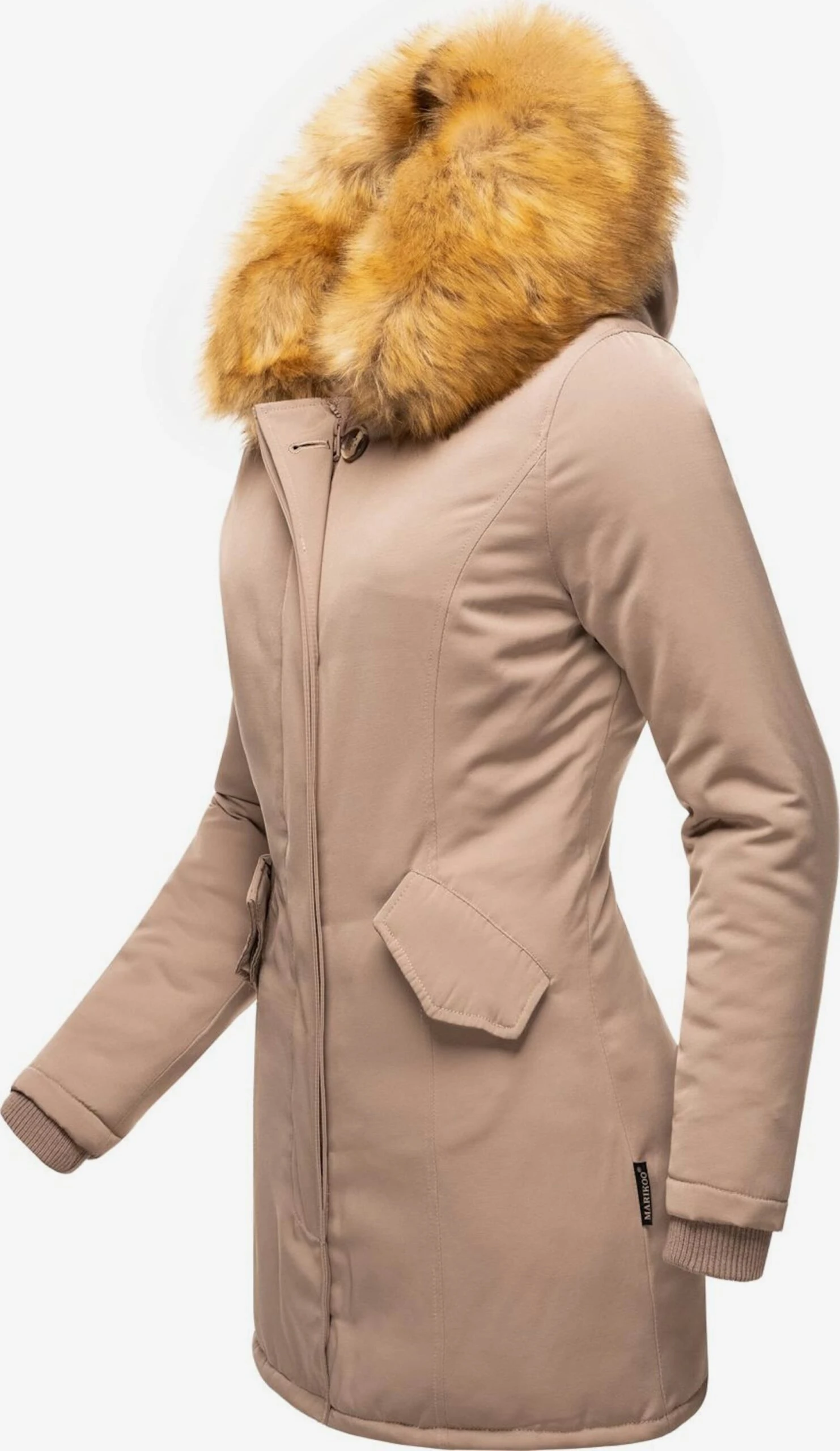 Marikoo Parkas Parka D’hiver Karmaa Femme Beige 4 Marikoo Parkas Parka D’hiver Karmaa Femme Beige – Image 2