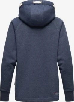Marikoo Sweats à Capuche Sweat-shirt Airii Femme Bleu-gris -Marikoo 9be032344075d56b0fcf50a15adf2ca1