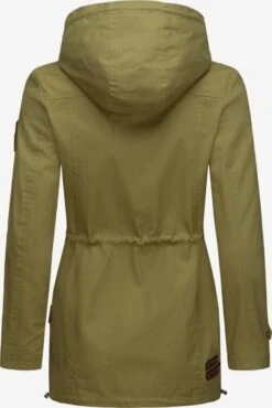 Marikoo Parkas Parka Mi-saison Nyokoo Femme Olive -Marikoo 9efb1097813e19f0bd2027a91239a52c