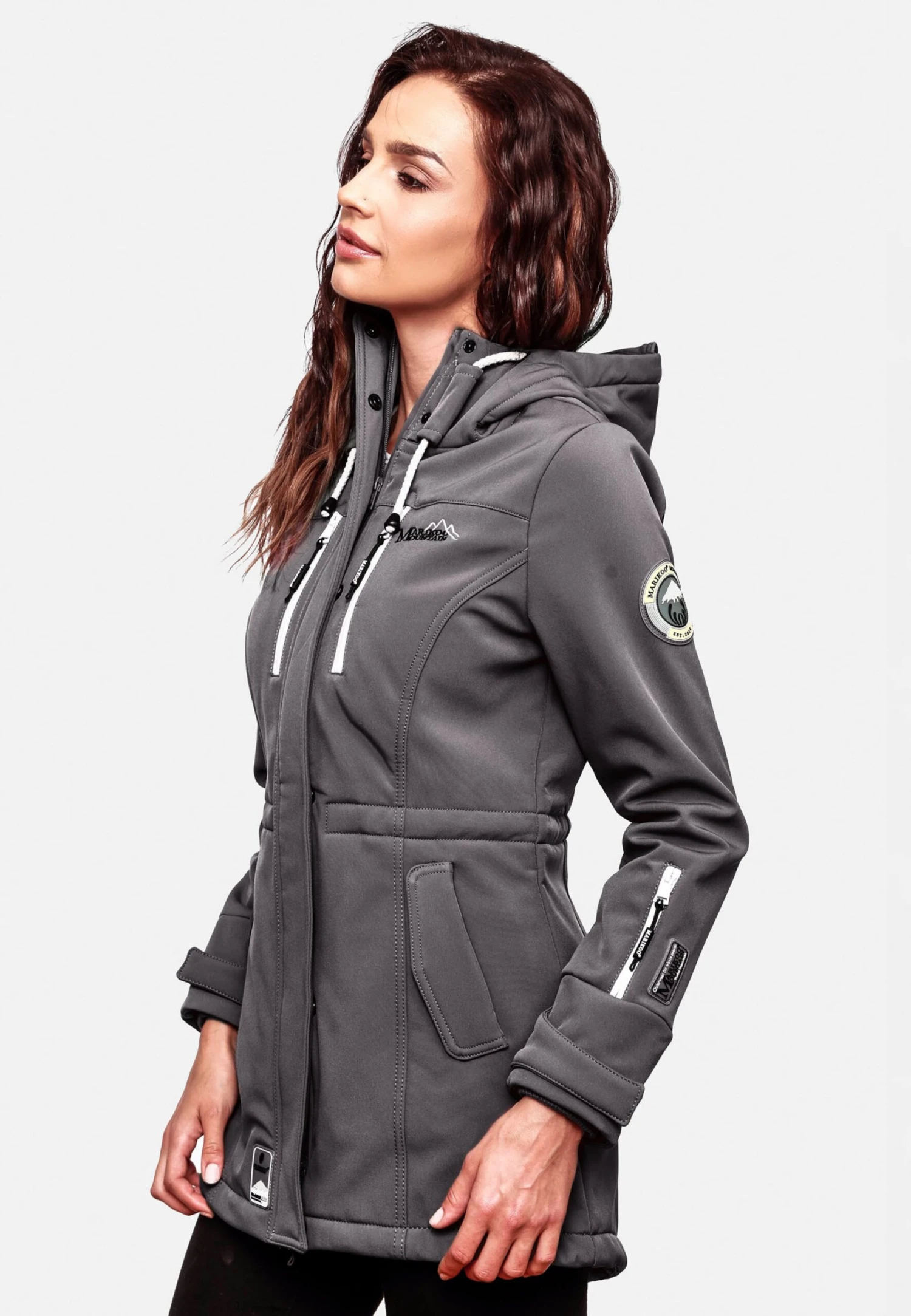 Marikoo Manteaux De Pluie Manteau Fonctionnel Zimtzicke Femme Gris 8 Marikoo Manteaux De Pluie Manteau Fonctionnel Zimtzicke Femme Gris – Image 6