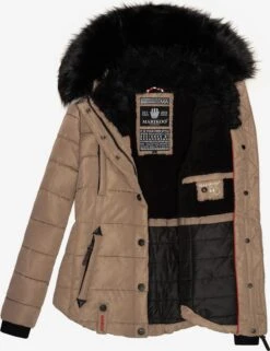 Marikoo Vestes Matelassées Veste D’hiver Lotusblüte Femme Marron 11 Marikoo Vestes Matelassées Veste D’hiver Lotusblüte Femme Marron -Marikoo 9f6d2716a7ad42d6f791b010ef7aaf16