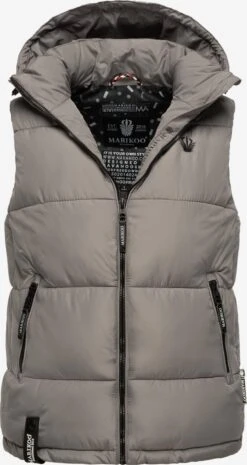 Marikoo Vestes Sans Manches Gilet Eisflöckchen Femme Gris 10 Marikoo Vestes Sans Manches Gilet Eisflöckchen Femme Gris -Marikoo 9f7469a00395bc384aa304ba3b11462c