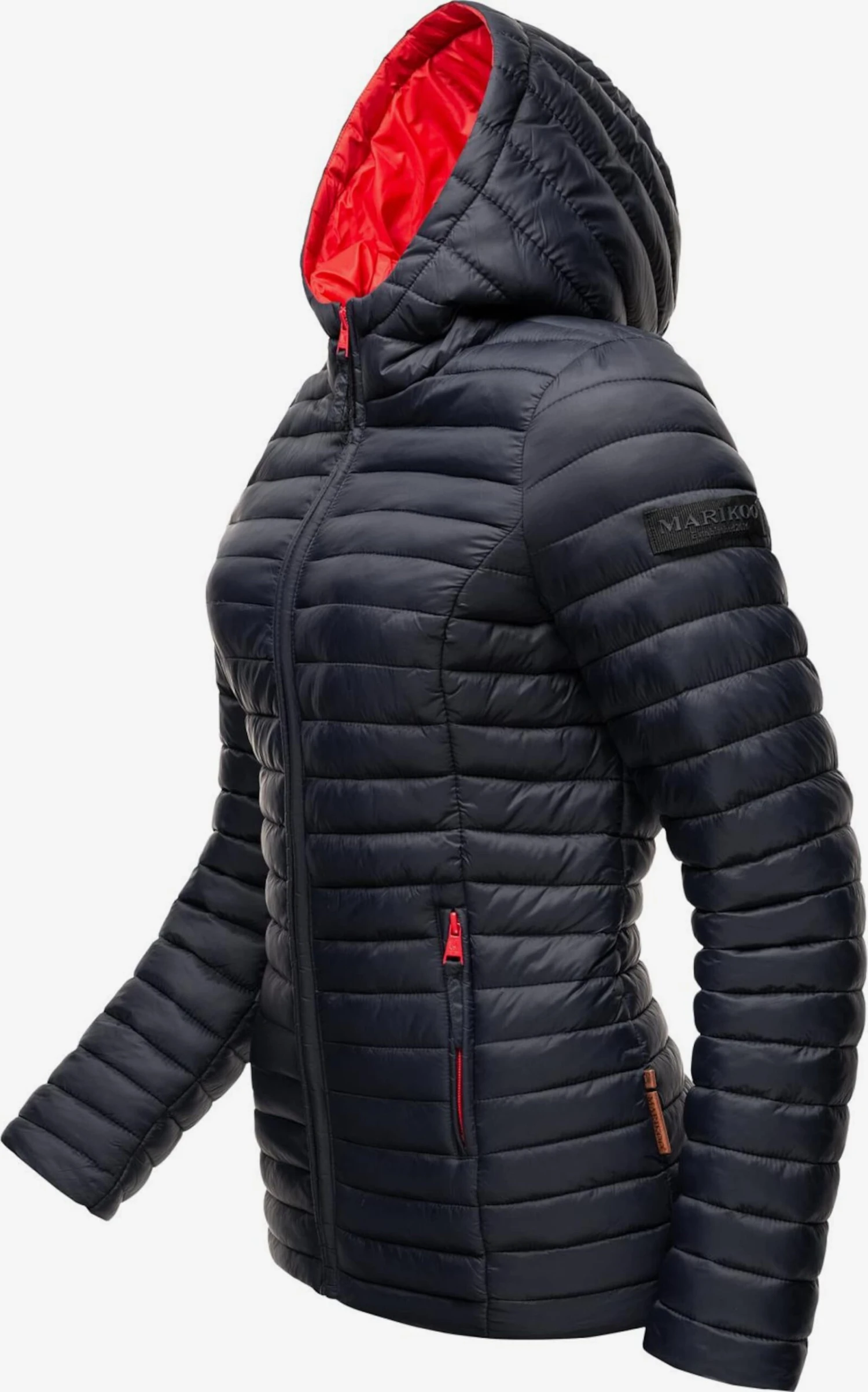 Marikoo Vestes De Mi-saison Veste Mi-saison Asraa Femme Bleu Marine 4 Marikoo Vestes De Mi-saison Veste Mi-saison Asraa Femme Bleu Marine – Image 2