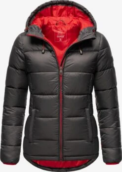Marikoo Vestes Dhiver Veste D’hiver Leandraa Femme Anthracite