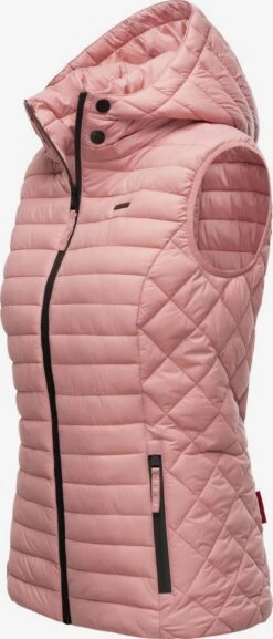 Marikoo Vestes Sans Manches Gilet Hasenpfote Femme Rose -Marikoo a43e8ff31a794ffeb2d82eaa73a321e9