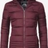 Marikoo Vestes Dhiver Veste D’hiver Sole Femme Bordeaux -Marikoo a58e1da916b089ba5061ff166a2fe9f3