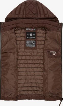 Marikoo Vestes Sans Manches Gilet Hasenpfote Femme Chocolat 11 Marikoo Vestes Sans Manches Gilet Hasenpfote Femme Chocolat -Marikoo a6025637d6f719a7169add3dd43e2425