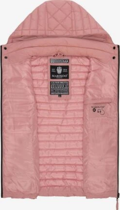 Marikoo Vestes Sans Manches Gilet Hasenpfote Femme Rose -Marikoo a6e0c88344a45863799eeb1961a79b29