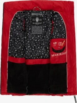 Marikoo Vestes Sans Manches Gilet Eisflöckchen Femme Rouge -Marikoo a7b803ac0ef36e2d4851c2146a1ad064