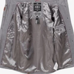 Marikoo Manteaux Dhiver Manteau D’hiver Maikoo Femme Gris Chiné -Marikoo a7e1bce714afe041a69a2818545ce5a0