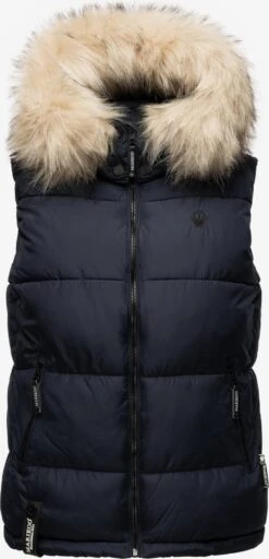 Marikoo Vestes Sans Manches Gilet Eisflöckchen Femme Bleu Marine 13 Marikoo Vestes Sans Manches Gilet Eisflöckchen Femme Bleu Marine -Marikoo a90285e1ace7c153be7552324a03863b