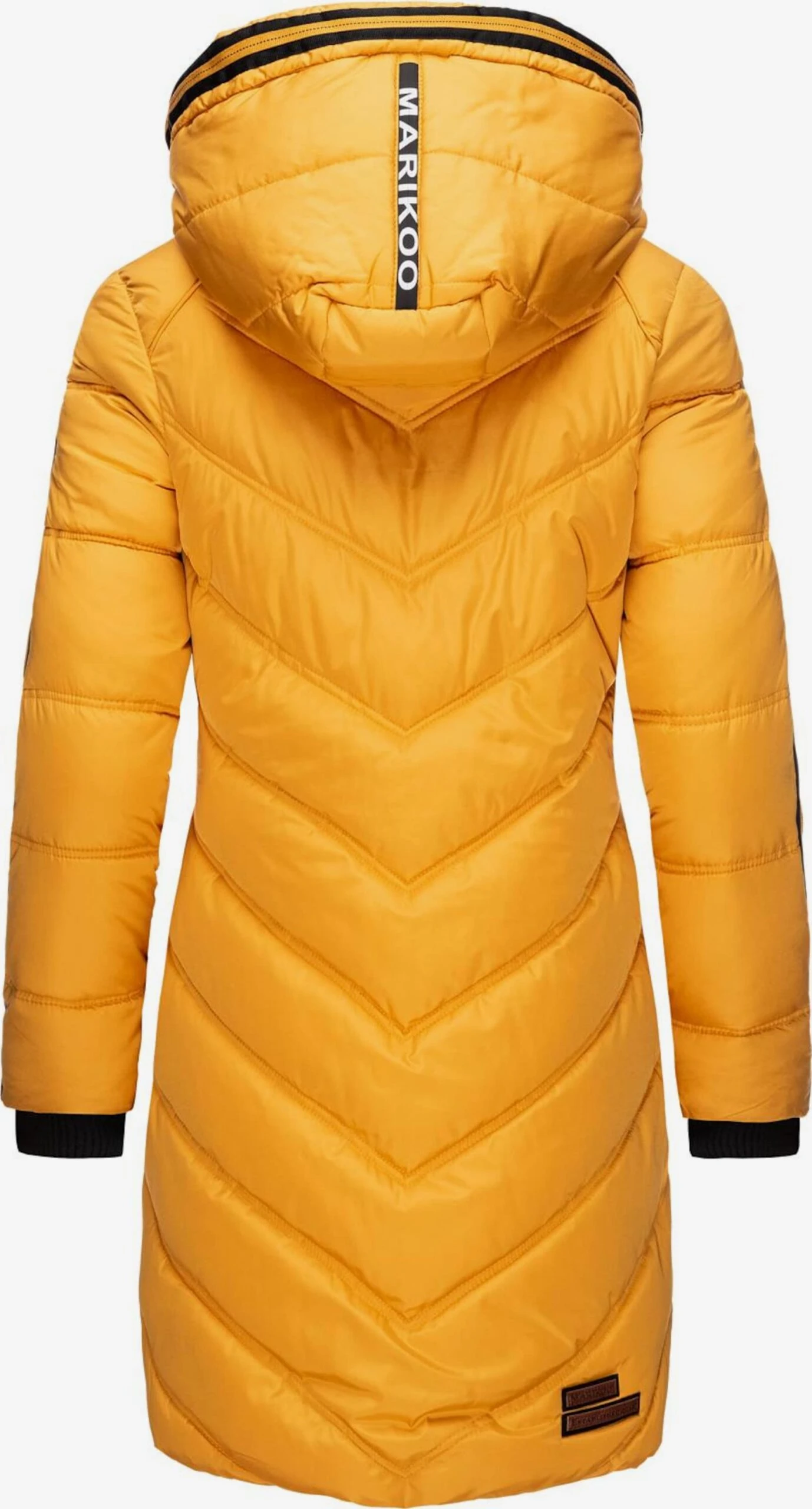 Marikoo Manteaux Dhiver Manteau D’hiver Armasa Femme Jaune 4 Marikoo Manteaux Dhiver Manteau D’hiver Armasa Femme Jaune – Image 2