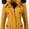 Marikoo Vestes Dhiver Veste D’hiver Vanilla Femme Jaune 2 Marikoo Vestes Dhiver Veste D’hiver Vanilla Femme Jaune -Marikoo abe5b519b0a20d7cda22b5e6fafda77e