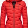 Marikoo Vestes De Mi-saison Veste Mi-saison Kuala Femme Rouge Néon -Marikoo ac1c3d8f354c8be59272e6b70fa7cac2